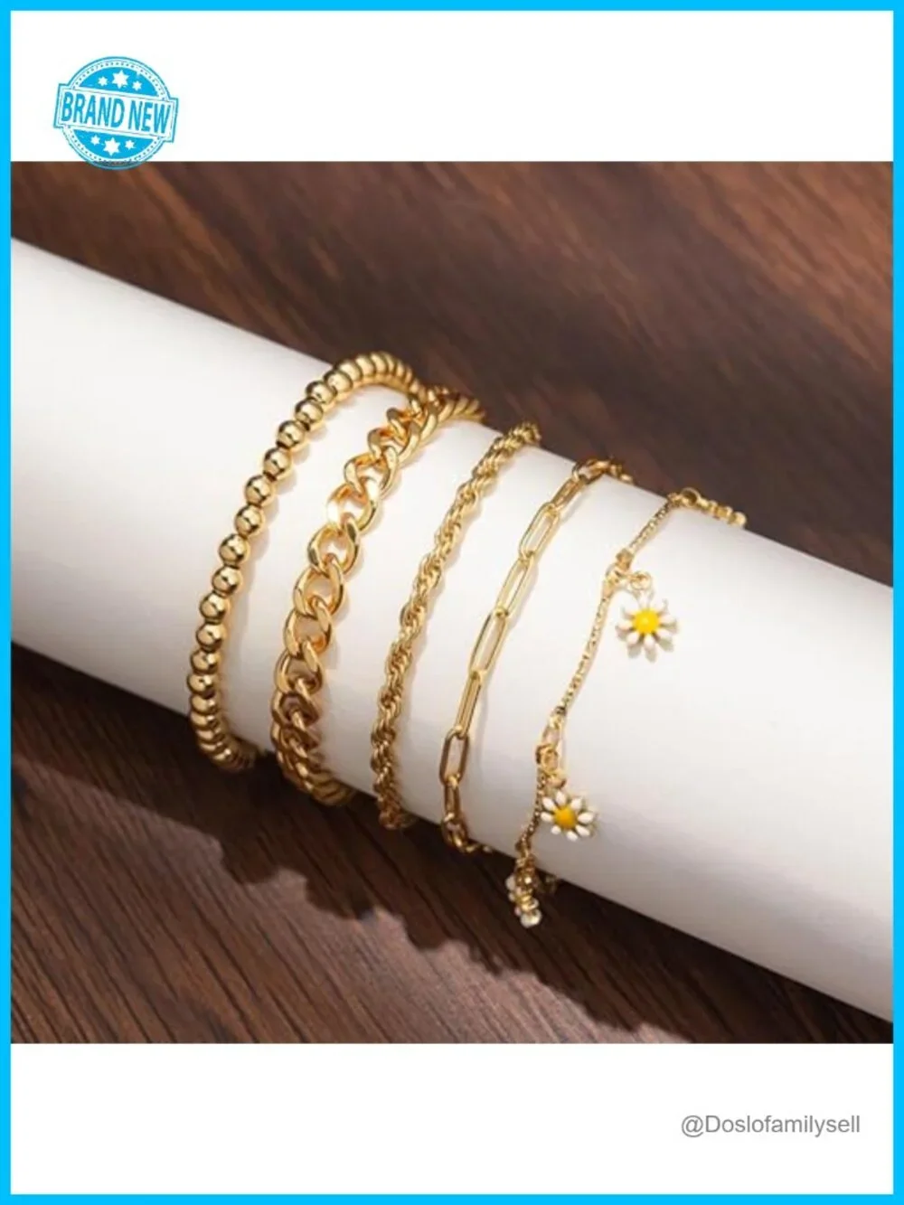 N/A gold bracelets